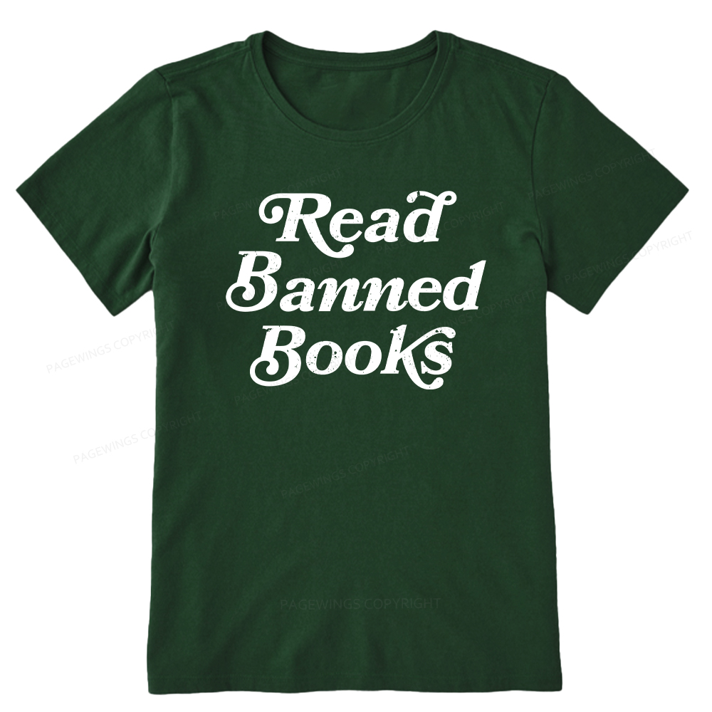 Pagewings Read Banned Books Unisex Classic T-shirt