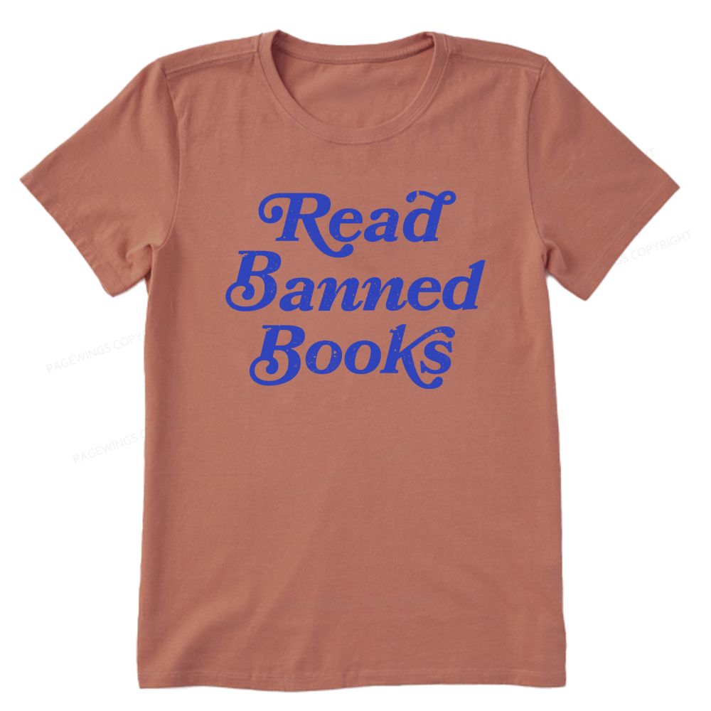 Pagewings Read Banned Books Unisex Classic T-shirt