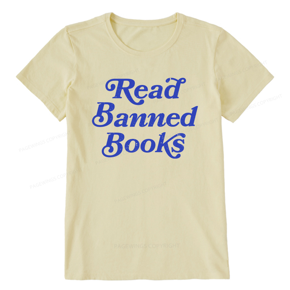 Pagewings Read Banned Books Unisex Classic T-shirt