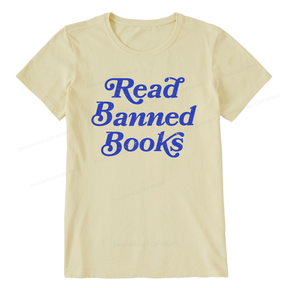 Pagewings Read Banned Books Unisex Classic T-shirt
