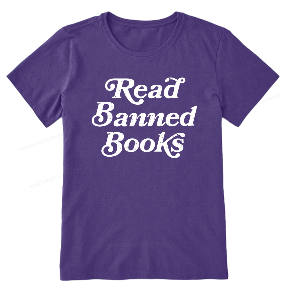 Pagewings Read Banned Books Unisex Classic T-shirt