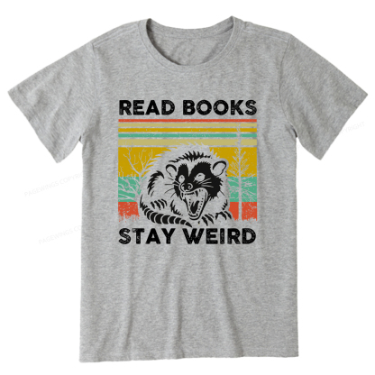 Pagewings Read Books Stay Weird Unisex Classic T-shirt