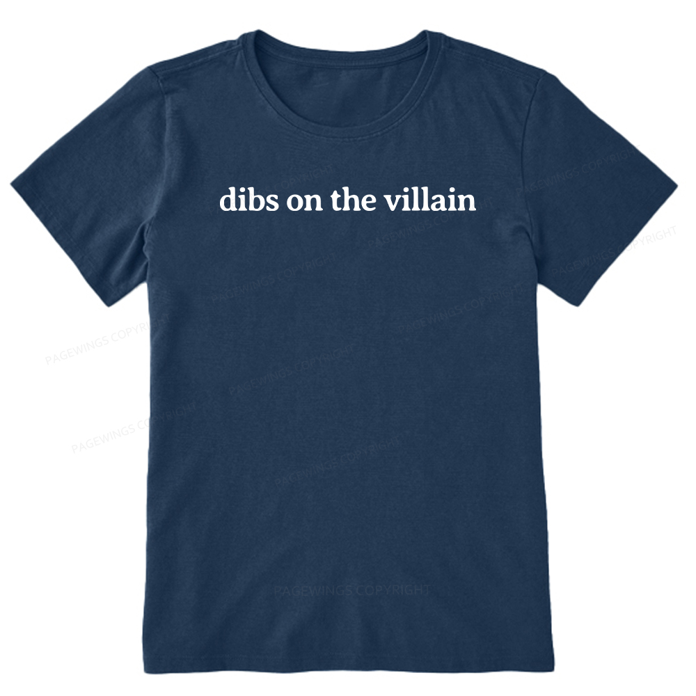 Pagewings Dibs On The Villain Unisex Classic T-shirt