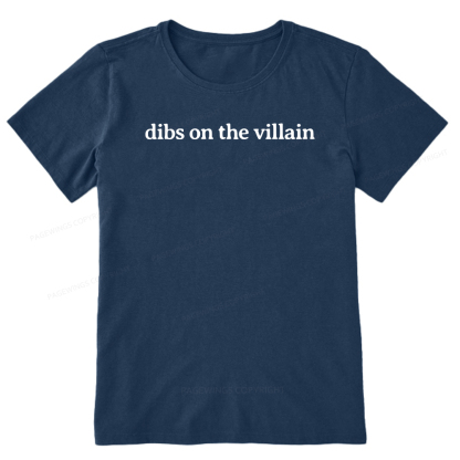 Pagewings Dibs On The Villain Unisex Classic T-shirt