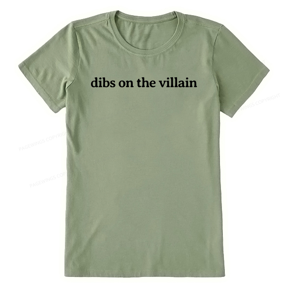 Pagewings Dibs On The Villain Unisex Classic T-shirt