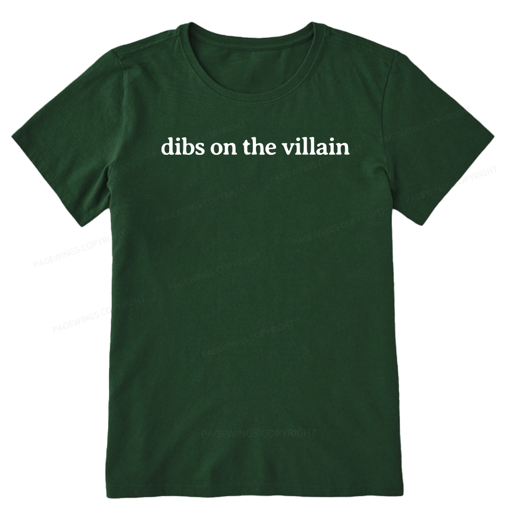 Pagewings Dibs On The Villain Unisex Classic T-shirt