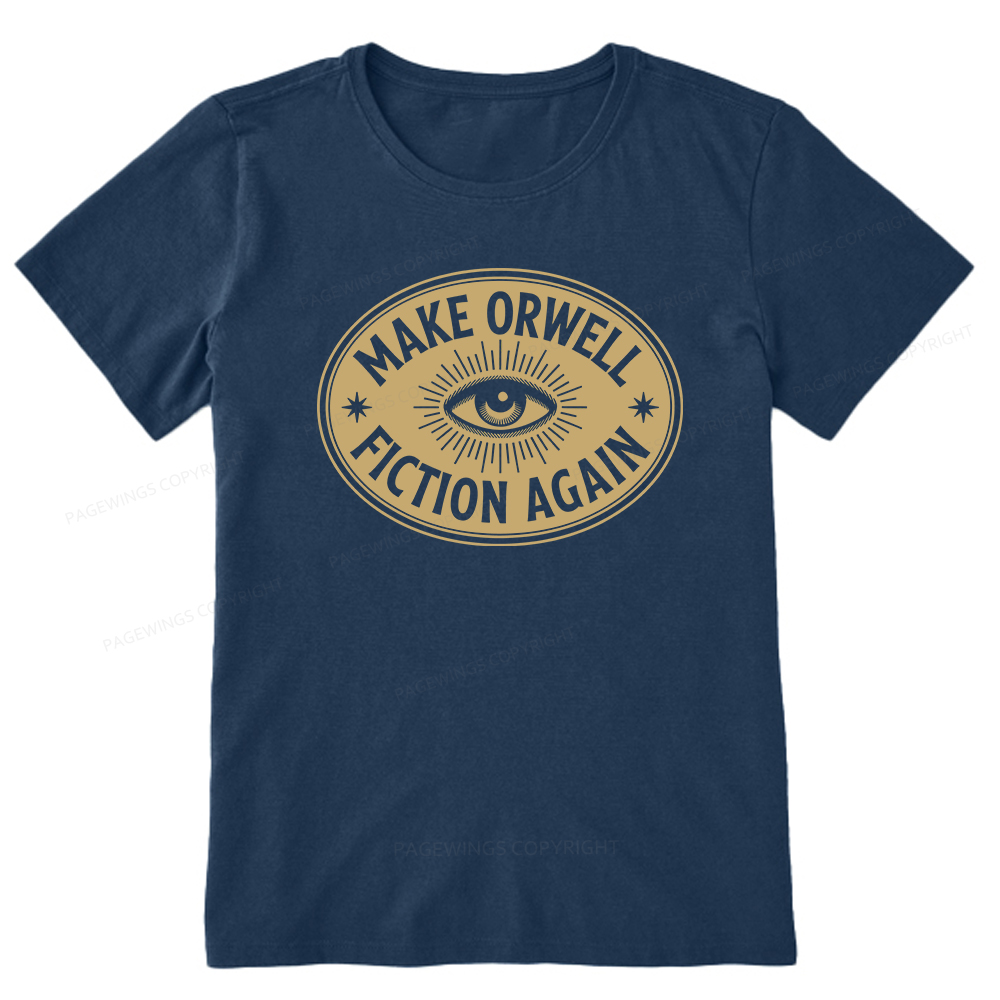 Pagewings Make Orwell Fiction Again Unisex Classic T-shirt