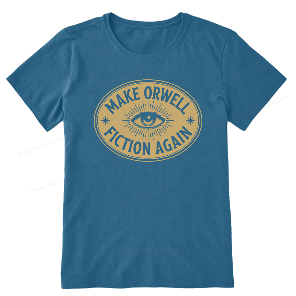 Pagewings Make Orwell Fiction Again Unisex Classic T-shirt