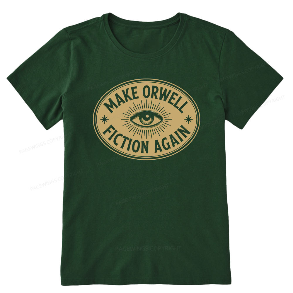 Pagewings Make Orwell Fiction Again Unisex Classic T-shirt
