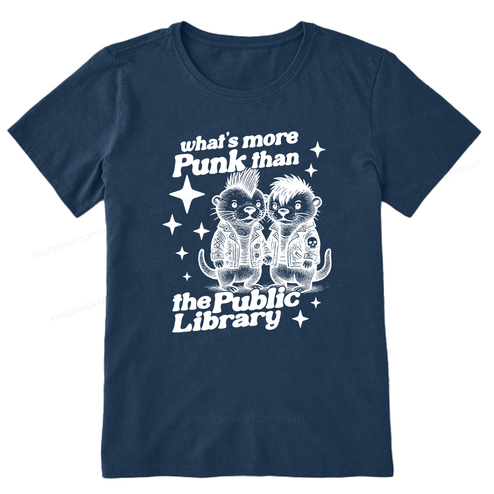 Pagewings What’s More Punk Than The Public Library Unisex Classic T-shirt