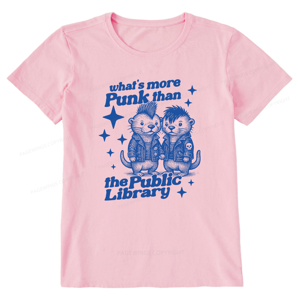 Pagewings What’s More Punk Than The Public Library Unisex Classic T-shirt