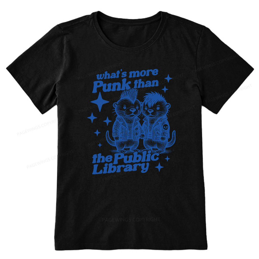 Pagewings What’s More Punk Than The Public Library Unisex Classic T-shirt