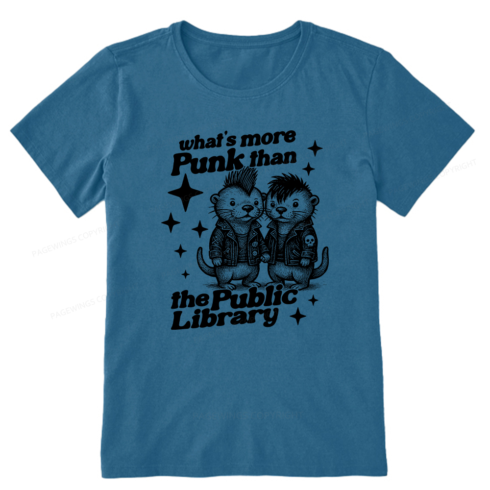 Pagewings What’s More Punk Than The Public Library Unisex Classic T-shirt