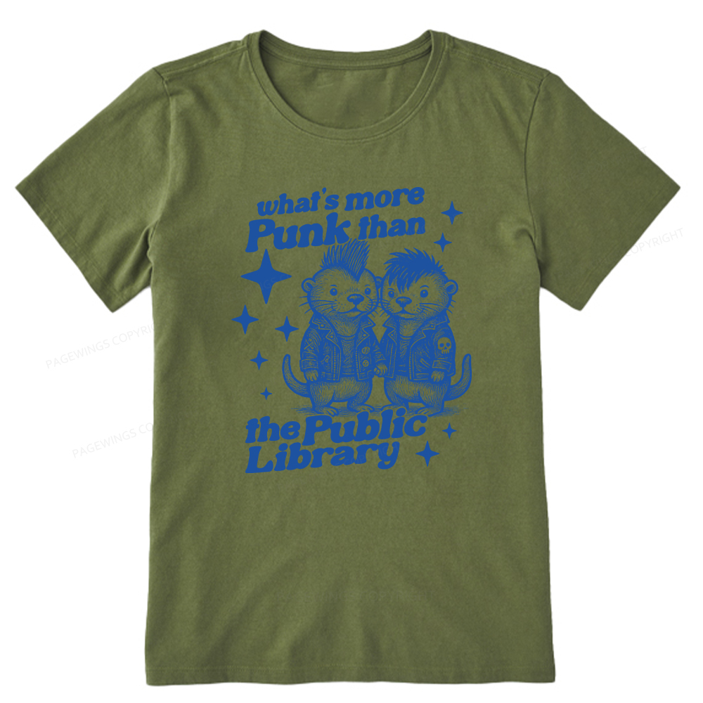 Pagewings What’s More Punk Than The Public Library Unisex Classic T-shirt