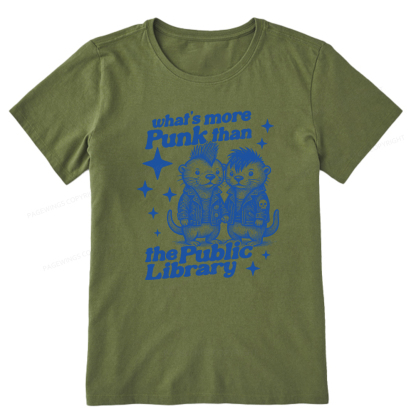 Pagewings What’s More Punk Than The Public Library Unisex Classic T-shirt