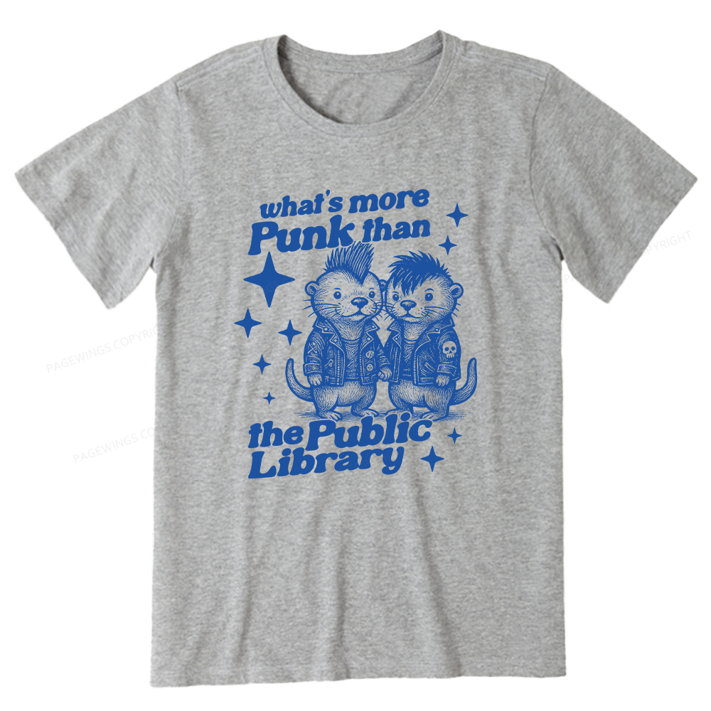 Pagewings What’s More Punk Than The Public Library Unisex Classic T-shirt
