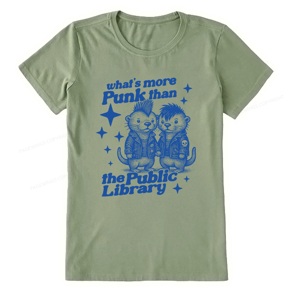 Pagewings What’s More Punk Than The Public Library Unisex Classic T-shirt
