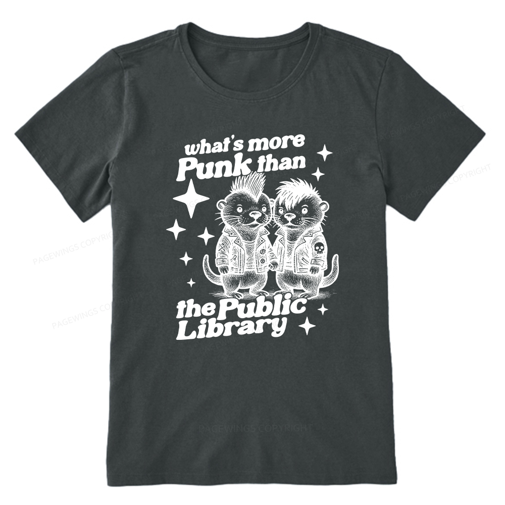 Pagewings What’s More Punk Than The Public Library Unisex Classic T-shirt