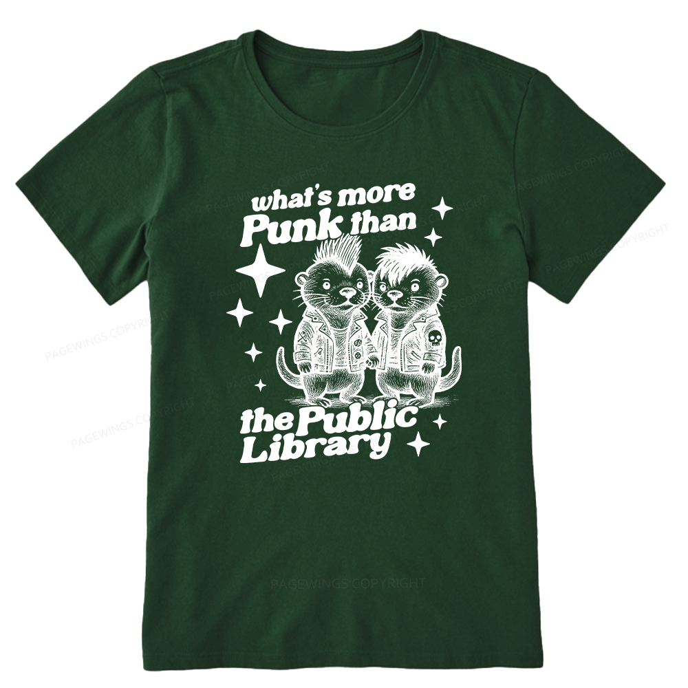 Pagewings What’s More Punk Than The Public Library Unisex Classic T-shirt
