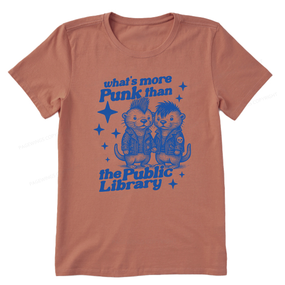 Pagewings What’s More Punk Than The Public Library Unisex Classic T-shirt