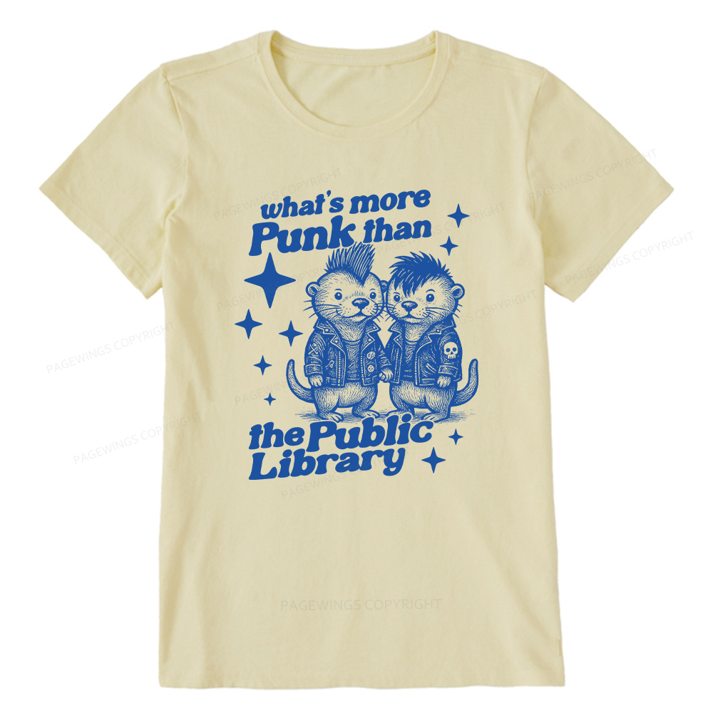 Pagewings What’s More Punk Than The Public Library Unisex Classic T-shirt