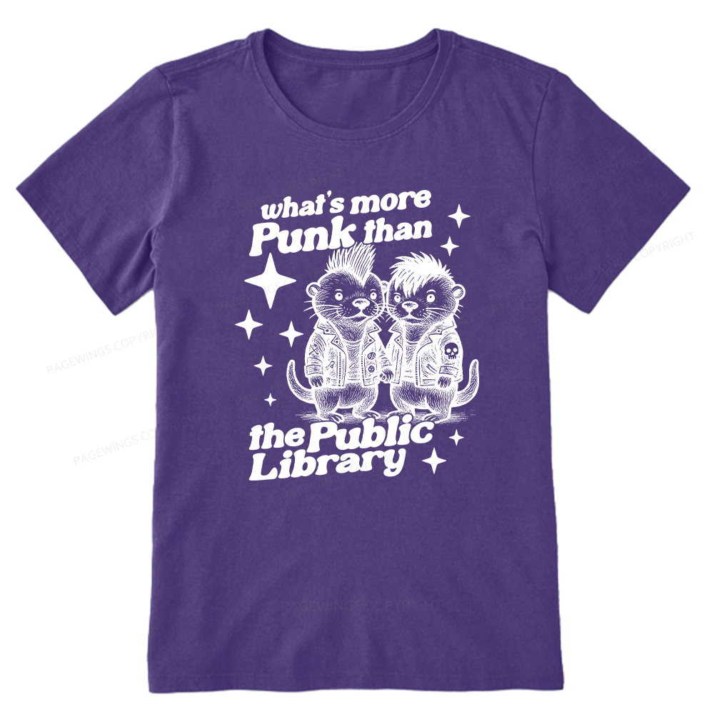 Pagewings What’s More Punk Than The Public Library Unisex Classic T-shirt