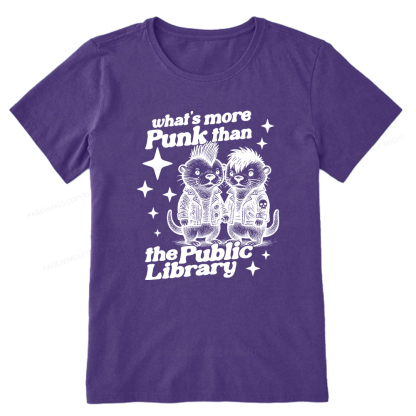 Pagewings What’s More Punk Than The Public Library Unisex Classic T-shirt