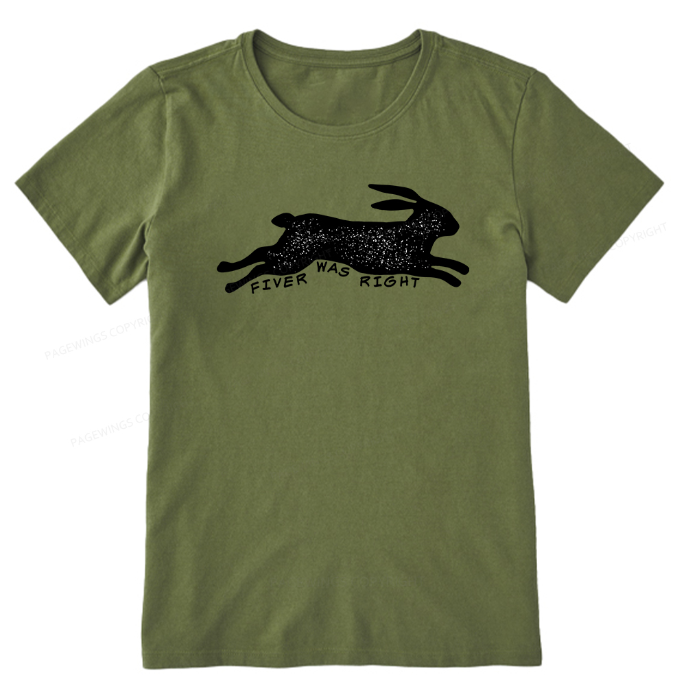 Pagewings Fiver Was Right Unisex Classic T-shirt