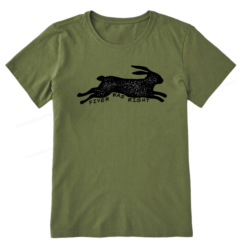 Pagewings Fiver Was Right Unisex Classic T-shirt