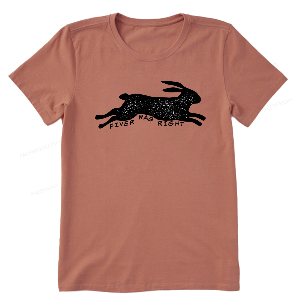 Pagewings Fiver Was Right Unisex Classic T-shirt