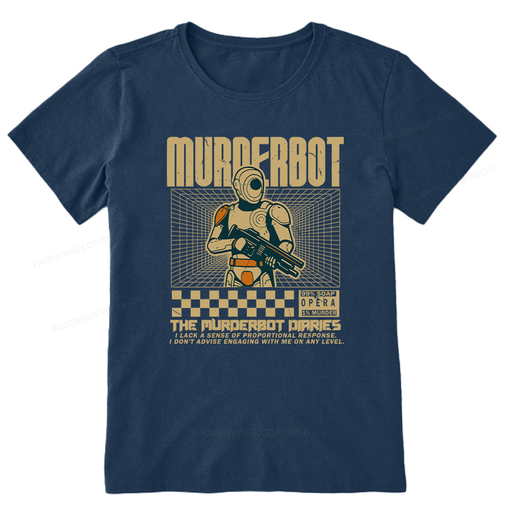 Pagewings Murderbot Unisex Classic T-shirt