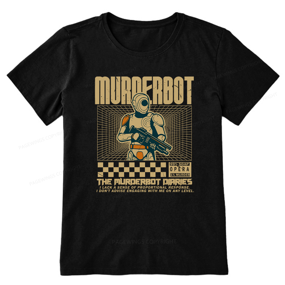 Pagewings Murderbot Unisex Classic T-shirt