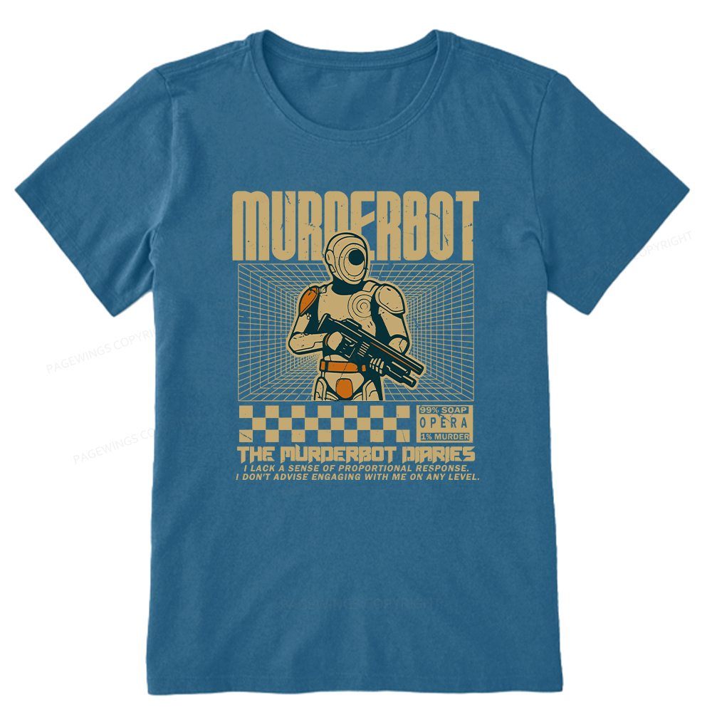 Pagewings Murderbot Unisex Classic T-shirt