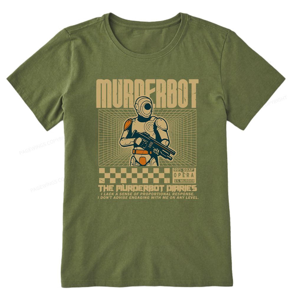 Pagewings Murderbot Unisex Classic T-shirt