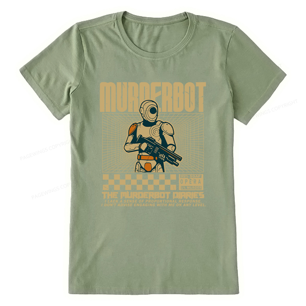 Pagewings Murderbot Unisex Classic T-shirt