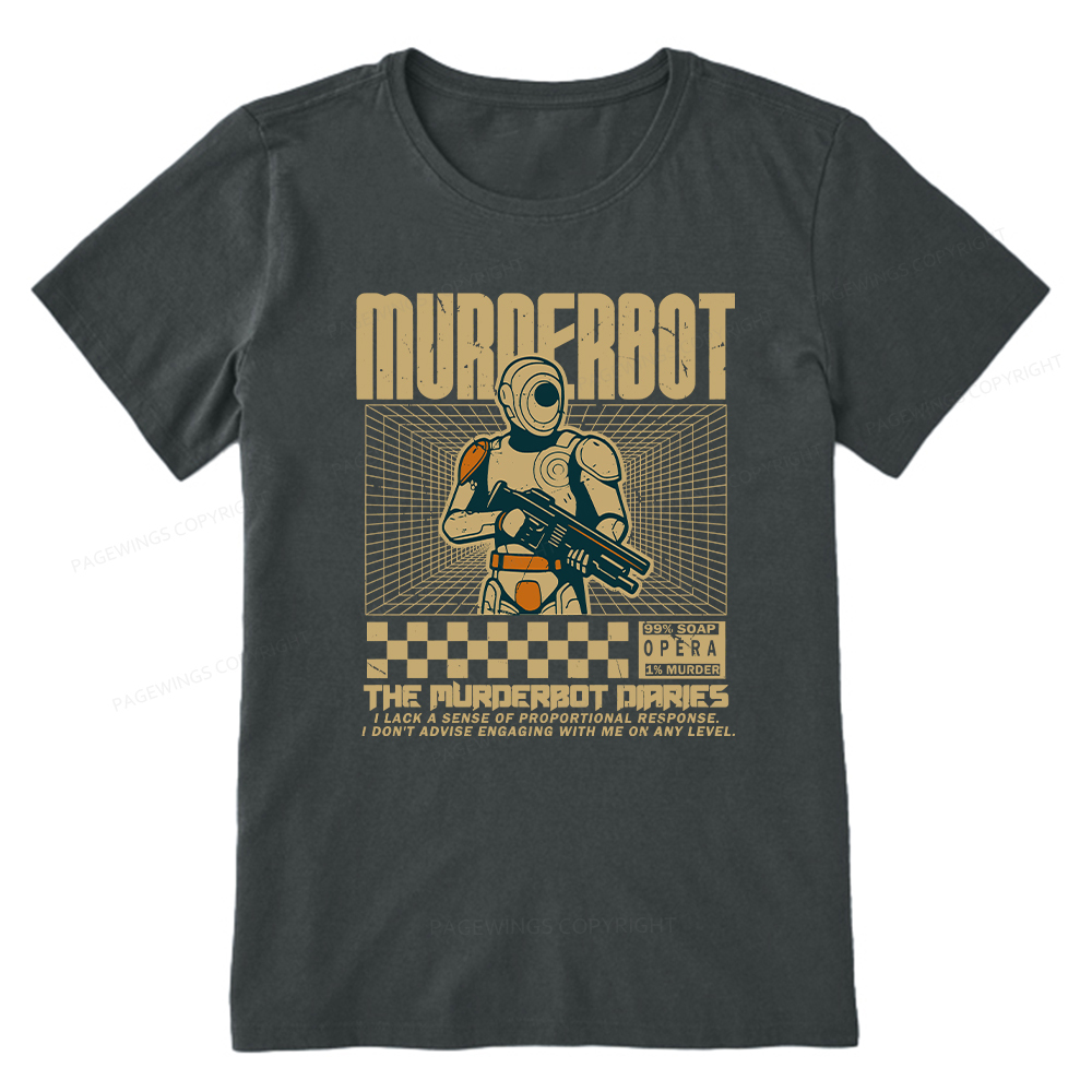 Pagewings Murderbot Unisex Classic T-shirt