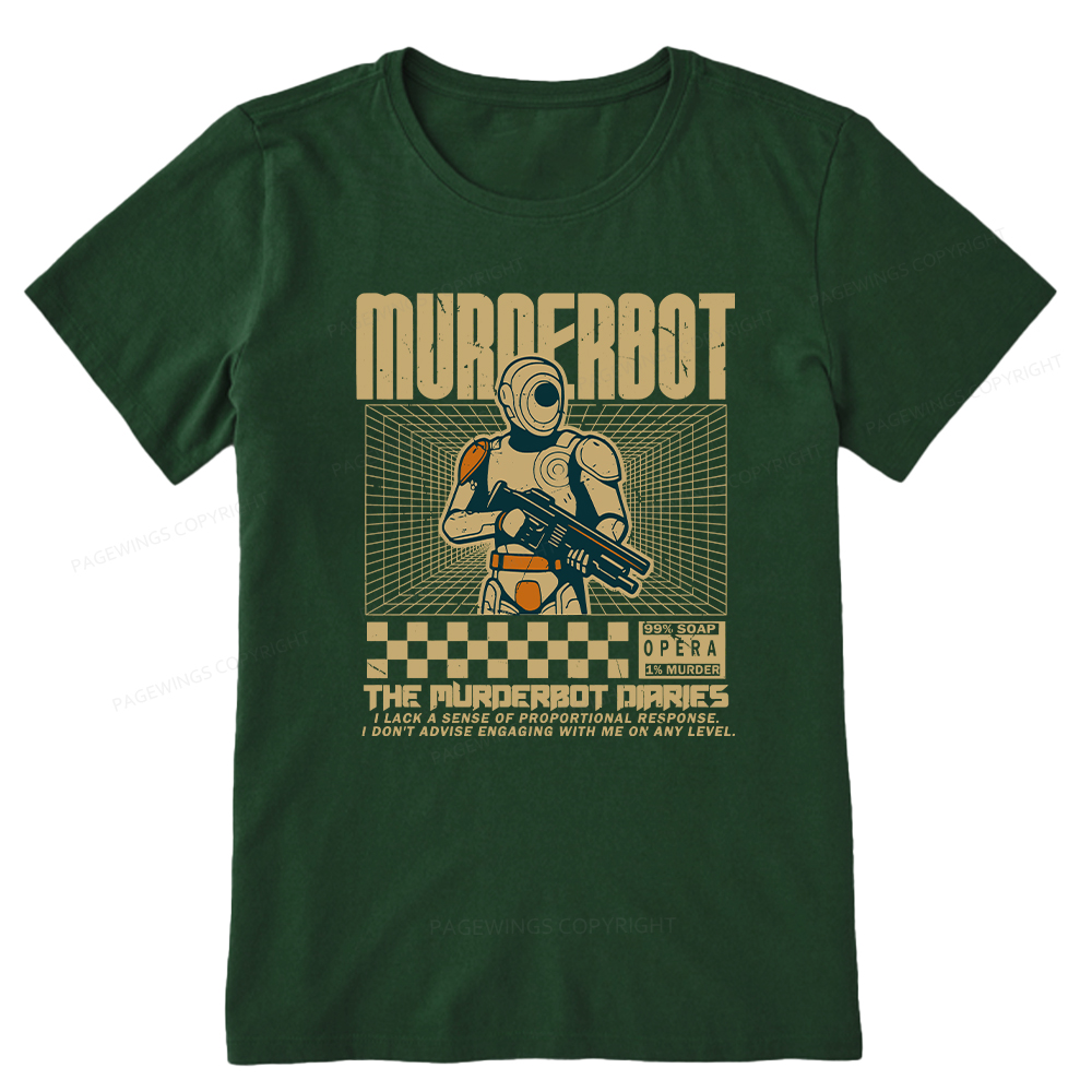 Pagewings Murderbot Unisex Classic T-shirt