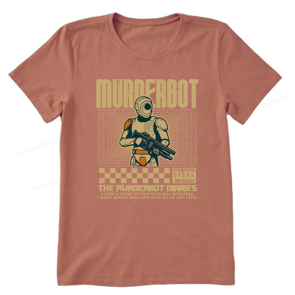 Pagewings Murderbot Unisex Classic T-shirt