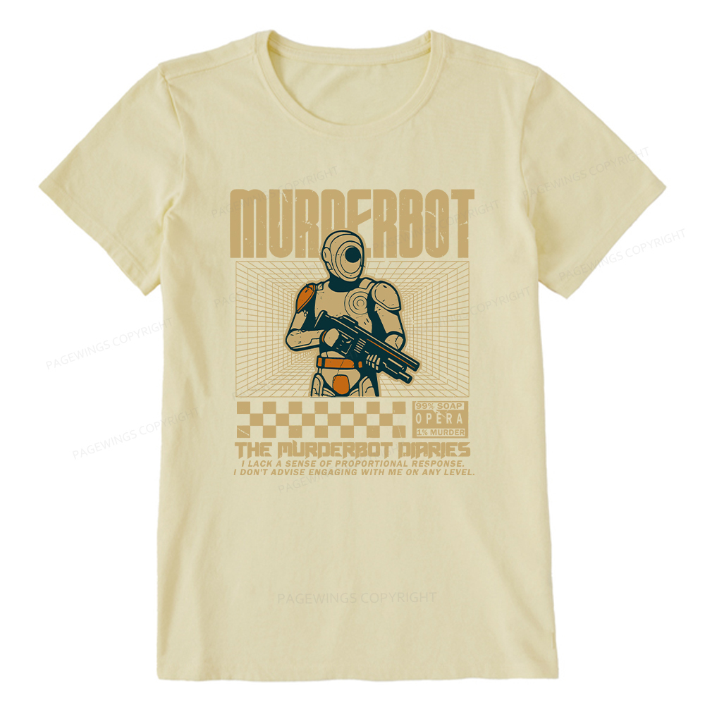 Pagewings Murderbot Unisex Classic T-shirt