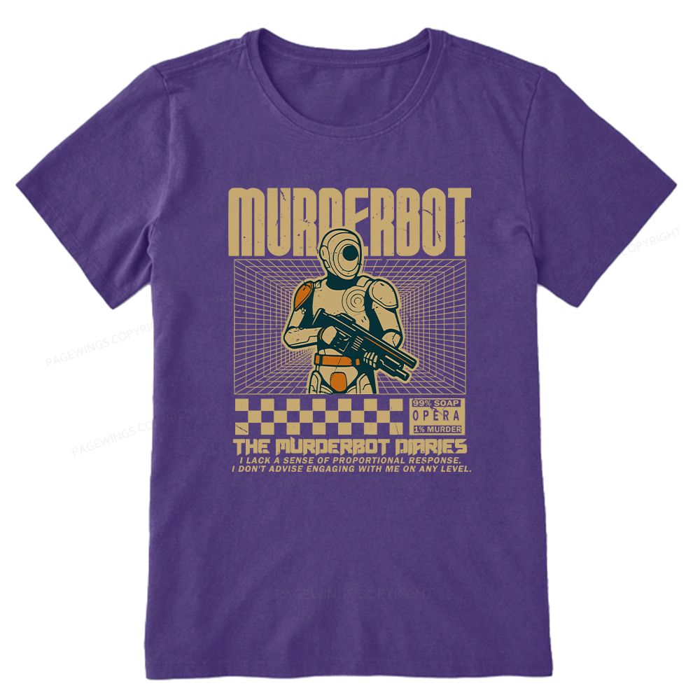 Pagewings Murderbot Unisex Classic T-shirt
