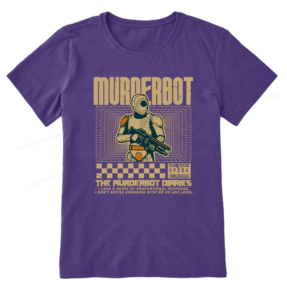 Pagewings Murderbot Unisex Classic T-shirt