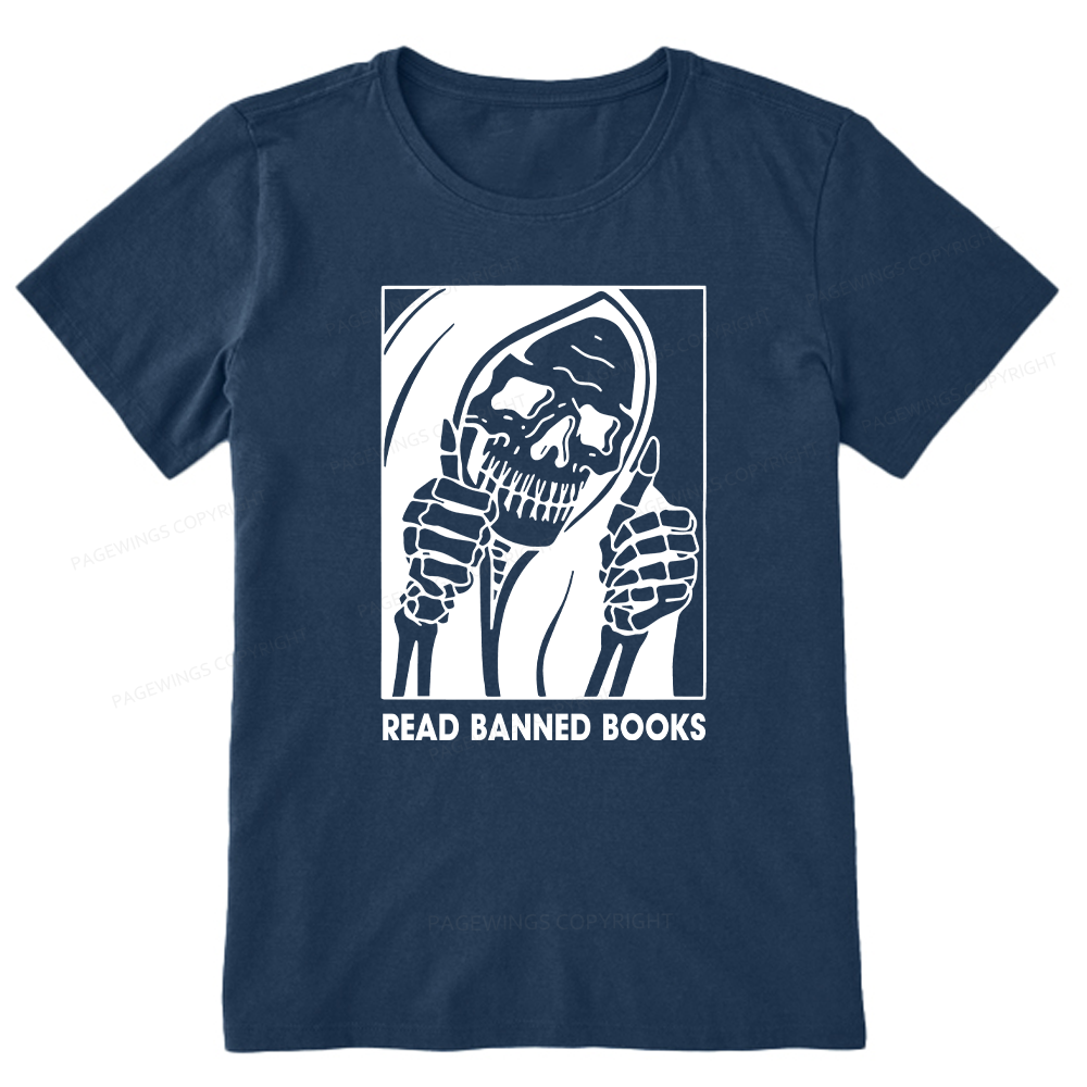 Pagewings Read Banned Books Unisex Classic T-shirt