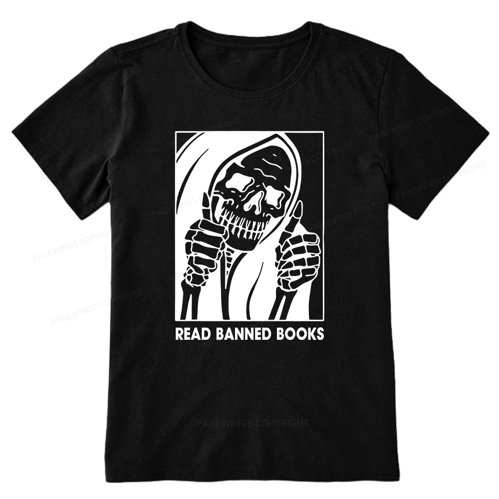 Pagewings Read Banned Books Unisex Classic T-shirt