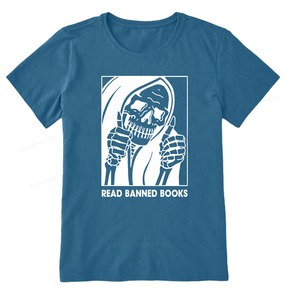 Pagewings Read Banned Books Unisex Classic T-shirt