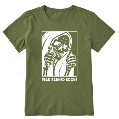 Pagewings Read Banned Books Unisex Classic T-shirt