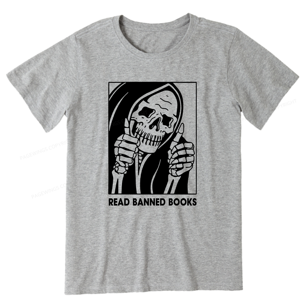 Pagewings Read Banned Books Unisex Classic T-shirt
