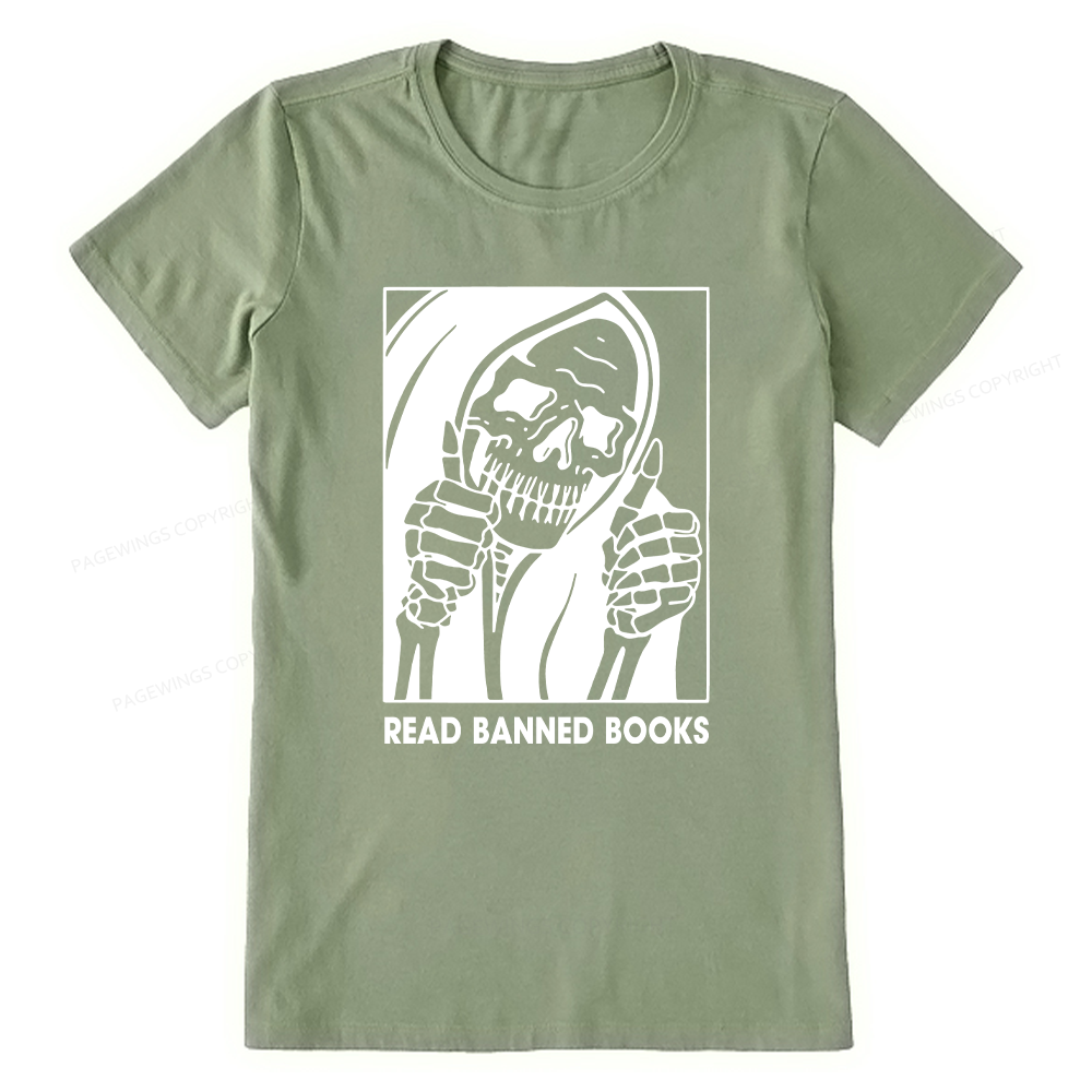 Pagewings Read Banned Books Unisex Classic T-shirt