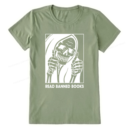 Pagewings Read Banned Books Unisex Classic T-shirt