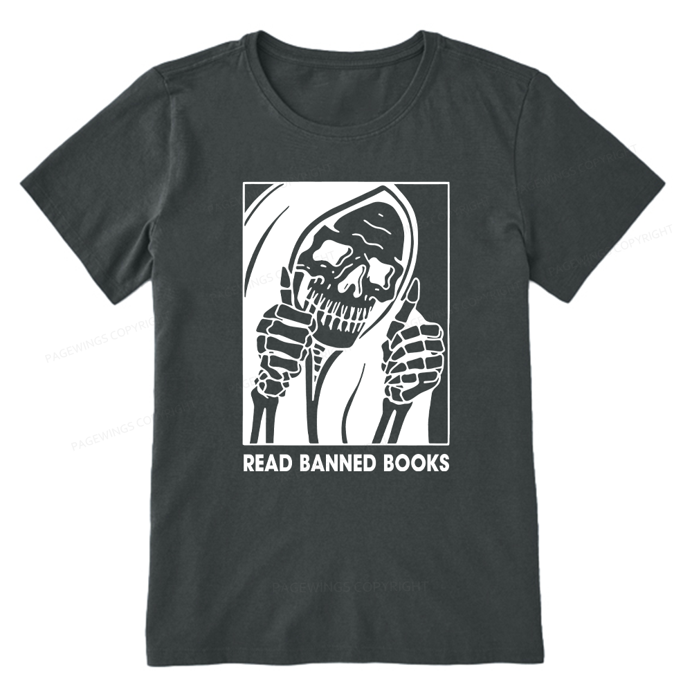 Pagewings Read Banned Books Unisex Classic T-shirt