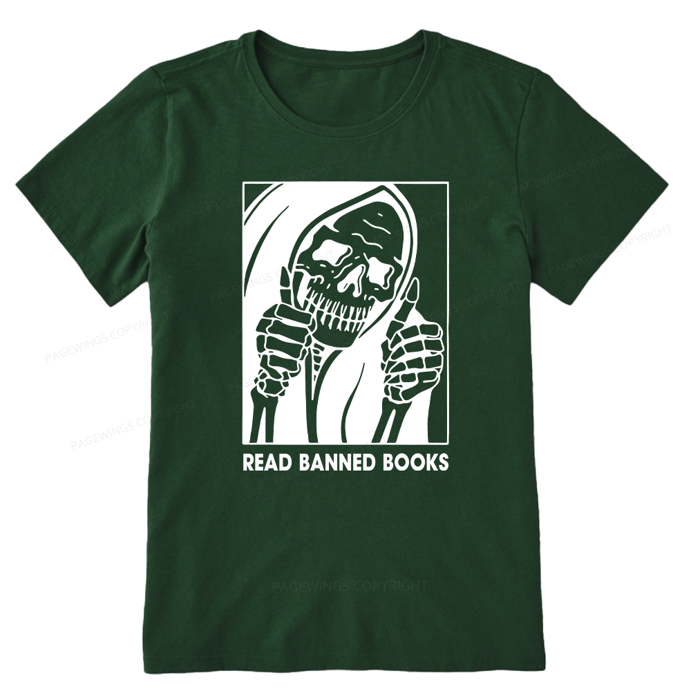 Pagewings Read Banned Books Unisex Classic T-shirt